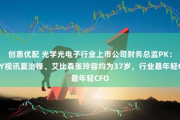 创惠优配 光学光电子行业上市公司财务总监PK：GQY视讯夏治锋、艾比森张玲容均为37岁，行业最年轻CFO