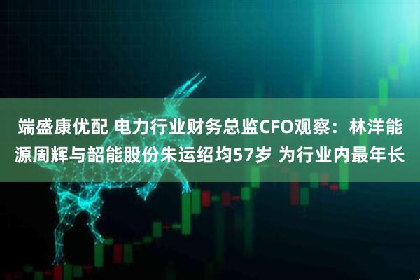 端盛康优配 电力行业财务总监CFO观察：林洋能源周辉与韶能股份朱运绍均57岁 为行业内最年长